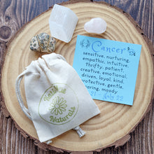 Load image into Gallery viewer, Crystals for zodiac sign Cancer