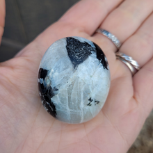 Load image into Gallery viewer, Rainbow Moonstone Palm Stone - 2 inch