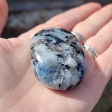 Load image into Gallery viewer, Rainbow Moonstone Palm Stone - 2.25 inch