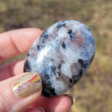 Load image into Gallery viewer, Rainbow Moonstone Palm Stone - 2.25 inch