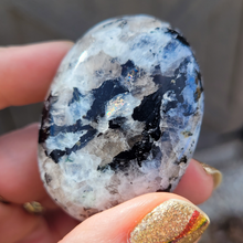 Load image into Gallery viewer, Rainbow Moonstone Palm Stone - 2.25 inch