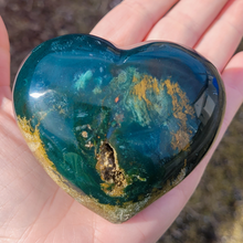 Load image into Gallery viewer, Ocean Jasper Gemstone Heart
