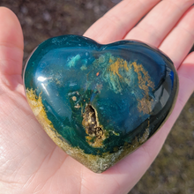 Load image into Gallery viewer, Ocean Jasper Gemstone Heart
