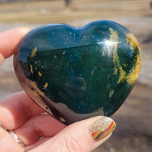 Load image into Gallery viewer, Ocean Jasper Gemstone Heart