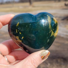 Load image into Gallery viewer, Ocean Jasper Gemstone Heart