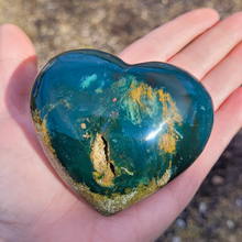 Load image into Gallery viewer, Ocean Jasper Gemstone Heart