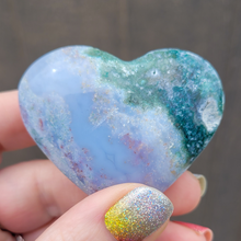 Load image into Gallery viewer, Ocean Jasper Gemstone Heart