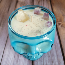 Load image into Gallery viewer, Magic Potion Soy Wax Skull Candle - 15 oz