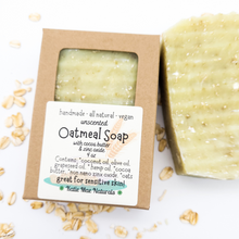 Load image into Gallery viewer, Vegan oatmeal soap with Zinc Oxide