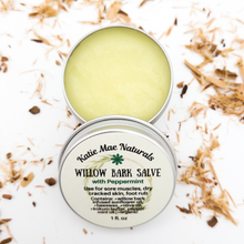Load image into Gallery viewer, White Willow Bark Salve with Peppermint - Natural Herbal Salve