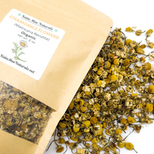 Load image into Gallery viewer, Organic dried chamomile flowers