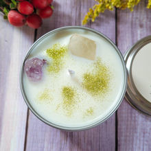 Load image into Gallery viewer, Manifest That Shit Soy Wax Candle (Sage and Citrus) - 6 oz