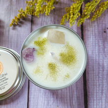 Load image into Gallery viewer, Manifest That Shit Soy Wax Candle (Sage and Citrus) - 6 oz