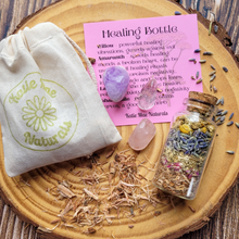 Load image into Gallery viewer, Healing Spell Bottle and Crystal Kit