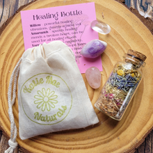 Load image into Gallery viewer, Healing Spell Bottle and Crystal Kit