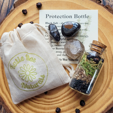 Load image into Gallery viewer, Protection Spell Bottle and Crystal Kit