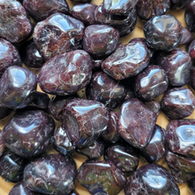 Load image into Gallery viewer, Tumbled Garnet gemstones