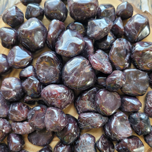 Load image into Gallery viewer, Tumbled Garnet gemstones