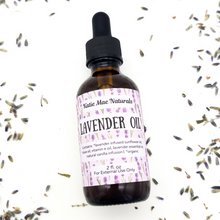 Load image into Gallery viewer, Lavender Oil for Relaxation and Grounding - Ritual Oil - Herbal Massage Oil - Organic - Vegan