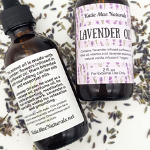 Load image into Gallery viewer, Lavender Oil for Relaxation and Grounding - Ritual Oil - Herbal Massage Oil - Organic - Vegan