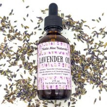 Load image into Gallery viewer, Lavender Oil for Relaxation and Grounding - Ritual Oil - Herbal Massage Oil - Organic - Vegan