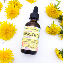 Load image into Gallery viewer, Organic dandelion infused ritual oil for Manifestation