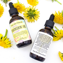 Load image into Gallery viewer, Organic dandelion herbal infused oil