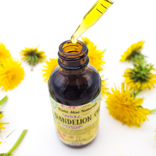 Load image into Gallery viewer, Organic dandelion herbal infused oil