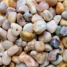 Load image into Gallery viewer, Pink amethyst tumbled gemstones