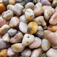 Load image into Gallery viewer, Pink amethyst tumbled gemstones