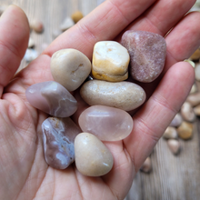 Load image into Gallery viewer, Tumbled pink amethyst crystals