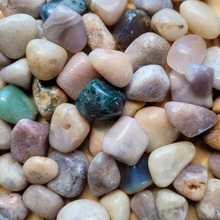 Load image into Gallery viewer, Pink amethyst tumbled gemstones