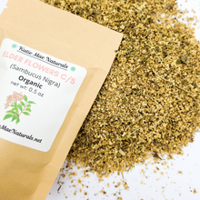 Load image into Gallery viewer, Organic elder flowers single herb tea