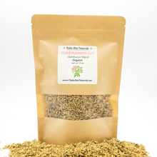 Load image into Gallery viewer, Organic elder flowers single herb tea