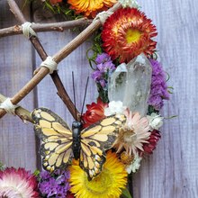 Load image into Gallery viewer, Summer Solstice Witches Bells Door Wreath