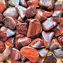 Load image into Gallery viewer, Red Tigers Eye Tumbled Gemstones - 0.5-1.5 inch