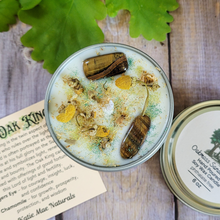 Load image into Gallery viewer, The Oak King Candle (Oakmoss Sandalwood) - 6 oz