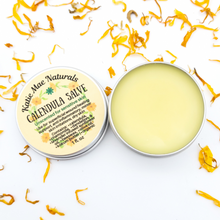 Load image into Gallery viewer, Herb infused organic Calendula salve