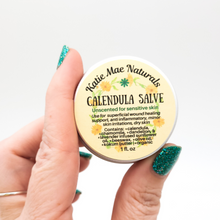 Load image into Gallery viewer, Organic herb infused calendula Salve