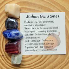 Load image into Gallery viewer, Mabon Gemstone Set - Autumn Equinox Crystals