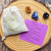 Load image into Gallery viewer, Set of 3 tumbled stones for Sagittarius