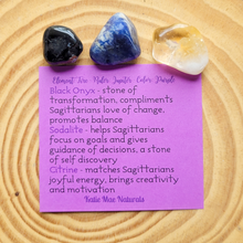 Load image into Gallery viewer, Sagittarius crystal set