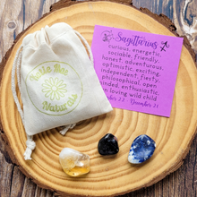 Load image into Gallery viewer, Set of 3 gemstones for Sagittarius