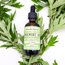 Load image into Gallery viewer, Mugwort Oil for Dream Magic - Herb Infused Ritual Oil - Anointing Oil - Vegan