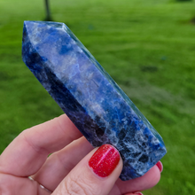Load image into Gallery viewer, Sodalite Point - Gemstone Point - Crystal Point