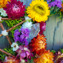 Load image into Gallery viewer, Triple Moon Witches Bells Wreath