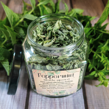 Load image into Gallery viewer, Dried Peppermint Leaf - Organic Peppermint Leaf