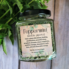Load image into Gallery viewer, Dried Peppermint Leaf - Organic Peppermint Leaf