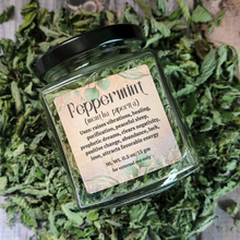 Load image into Gallery viewer, Dried Peppermint Leaves (Organic) | Loose Peppermint for Tea, Digestion & Herbal Blends