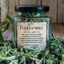Load image into Gallery viewer, Dried Peppermint Leaves (Organic) | Loose Peppermint for Tea, Digestion & Herbal Blends